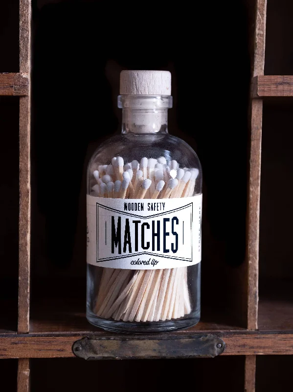 Vintage Apothecary White Matches