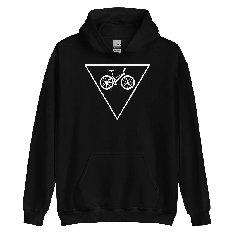 Dreieck und Fahrrad - Unisex Hoodie