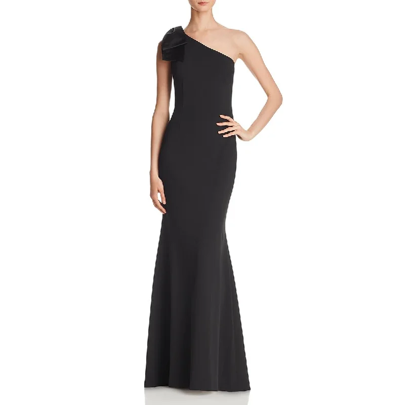 Eliza J Womens One-Shoulder Mermaid Formal Dress