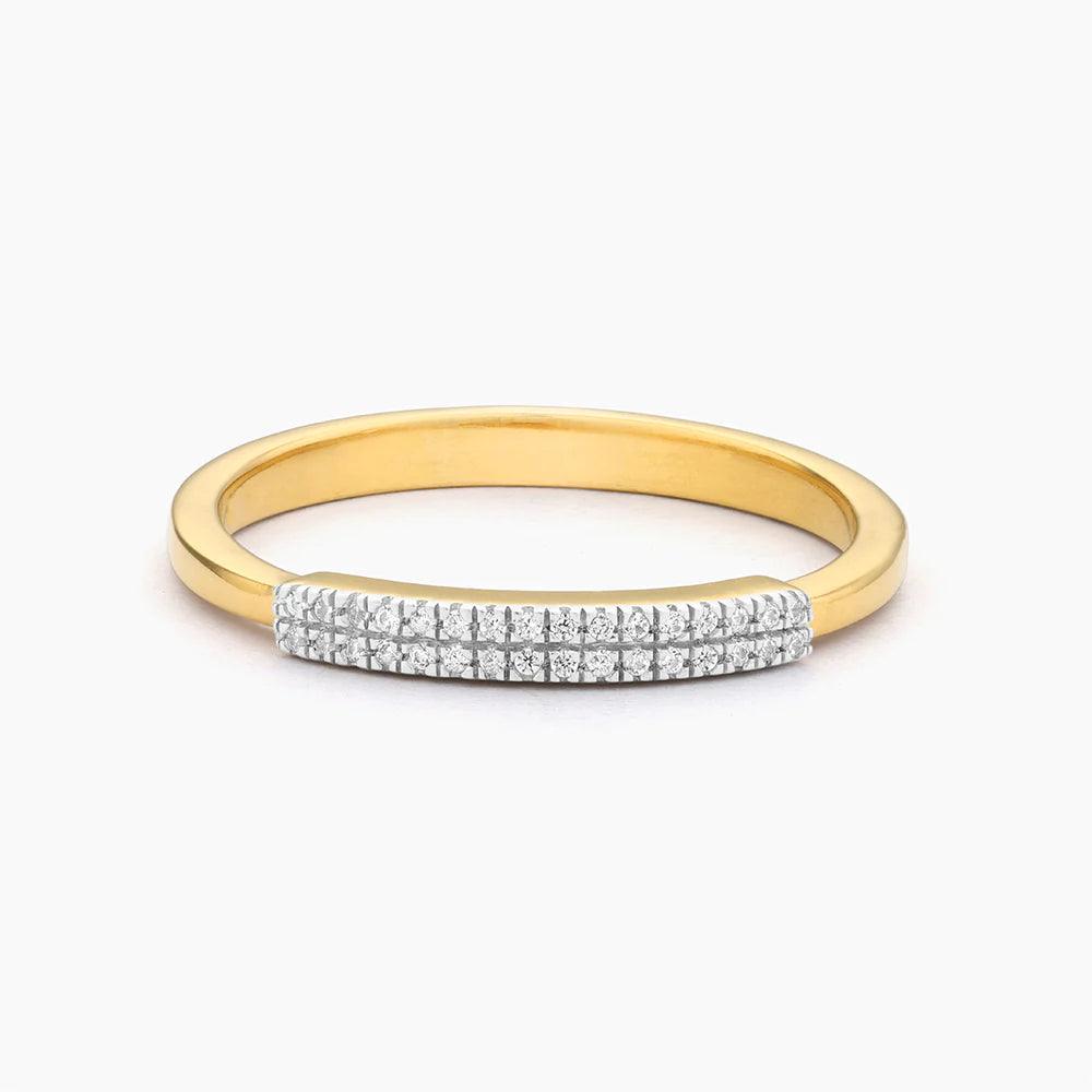 Bar None Stackable Ring