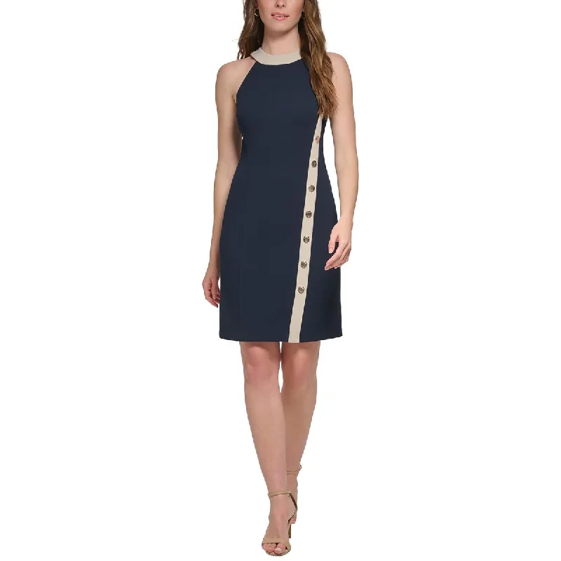 Tommy Hilfiger Womens Petites Business Mini Sheath Dress