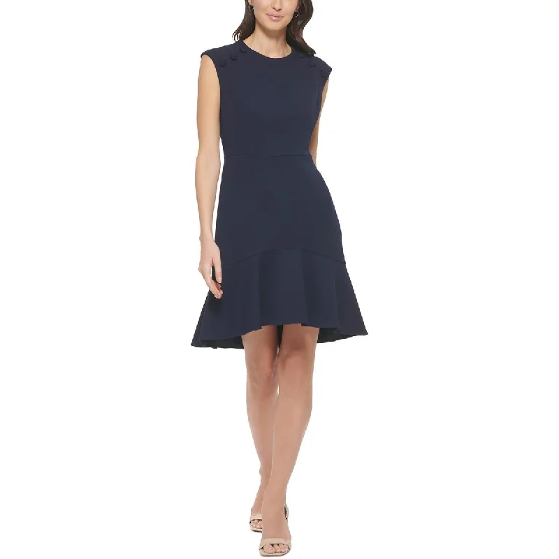 Calvin Klein Womens Work Knee-Length Wear To Work Dress