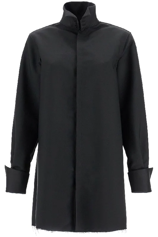 'overshirt With  - Black