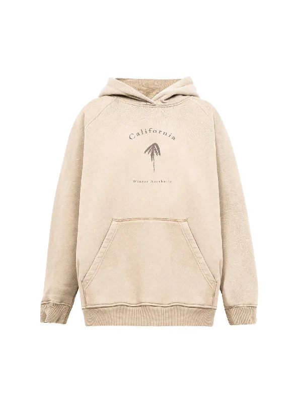 HOODIE OVERSIZED PALM TREE