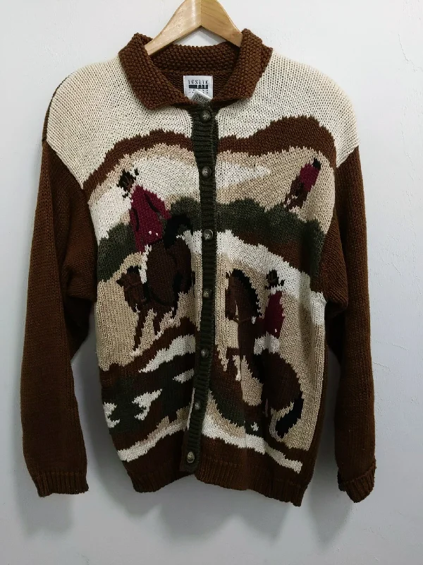 Vintage Horse and Cowboy Sweater