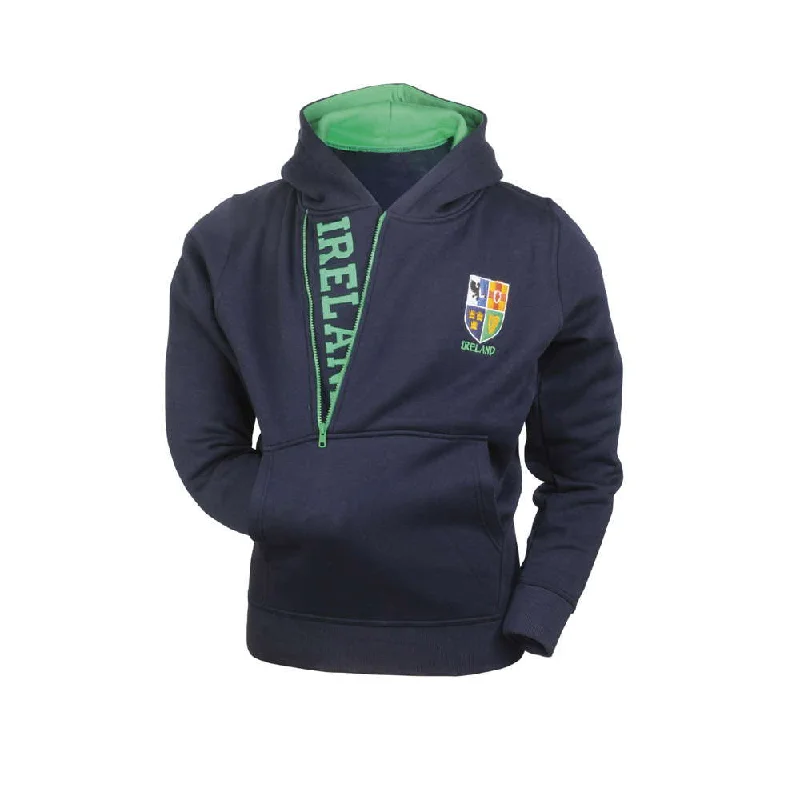 Ireland Half Zip Hoodie, Navy