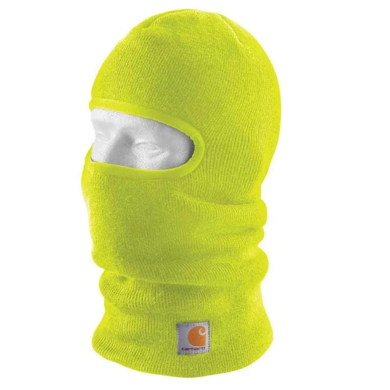 Carhartt Knit Insulated Face Mask - Brite Lime