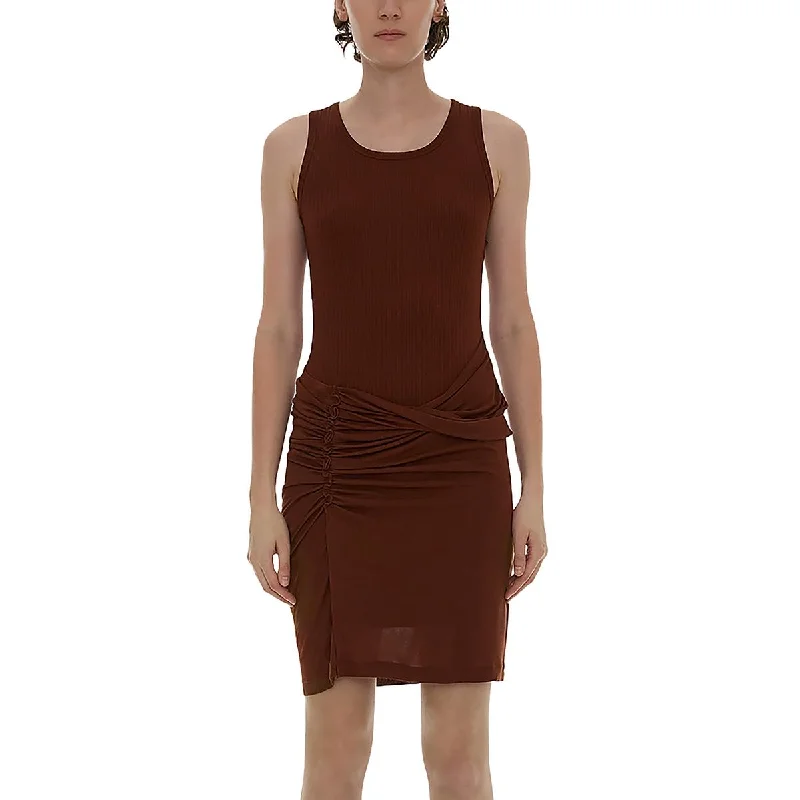 Helmut Lang Womens Mini Tank Dress T-Shirt Dress