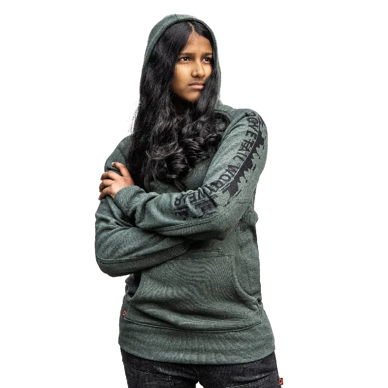 Dovetail Women's - Anna Pullover Hoodie - Forest Green