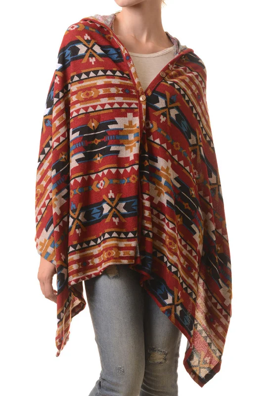 The Wildfire Tribal Poncho