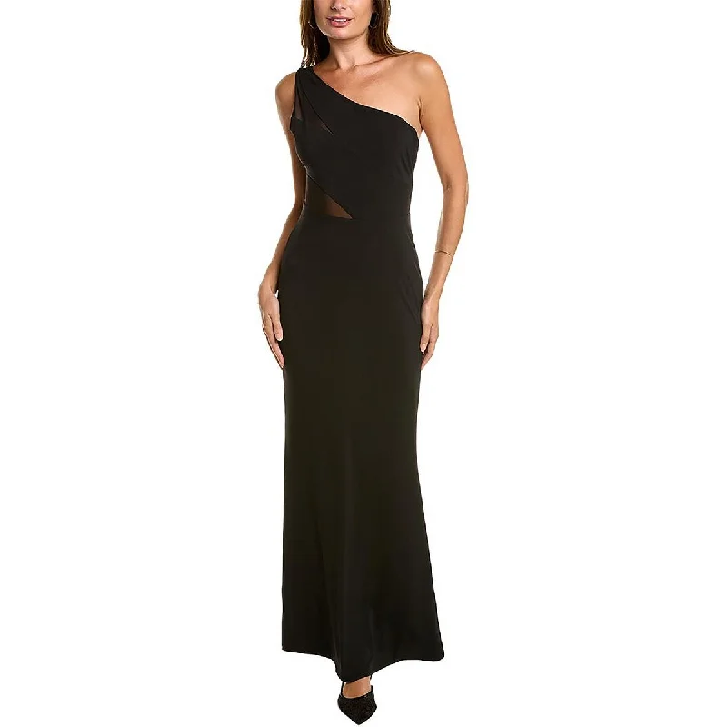 Laundry by Shelli Segal Womens Asymmetric Dinner Wear Evening Dress