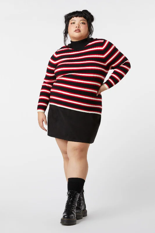 Curve Rage Stripe Knit